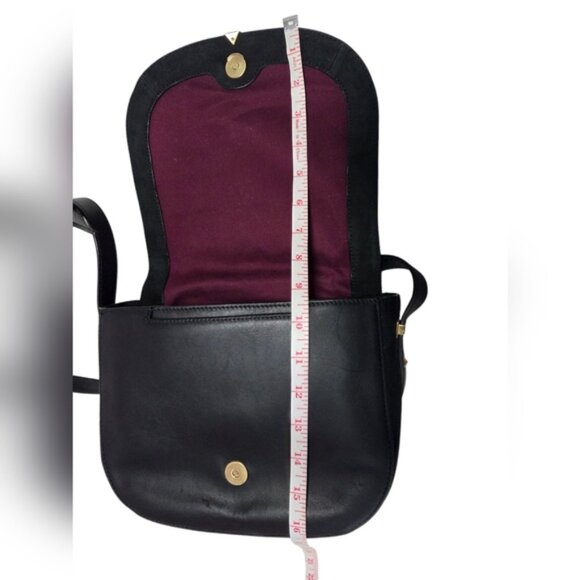 Elegant Brian Atwood Black Leather Crossbody Bag - Picture 10 of 16